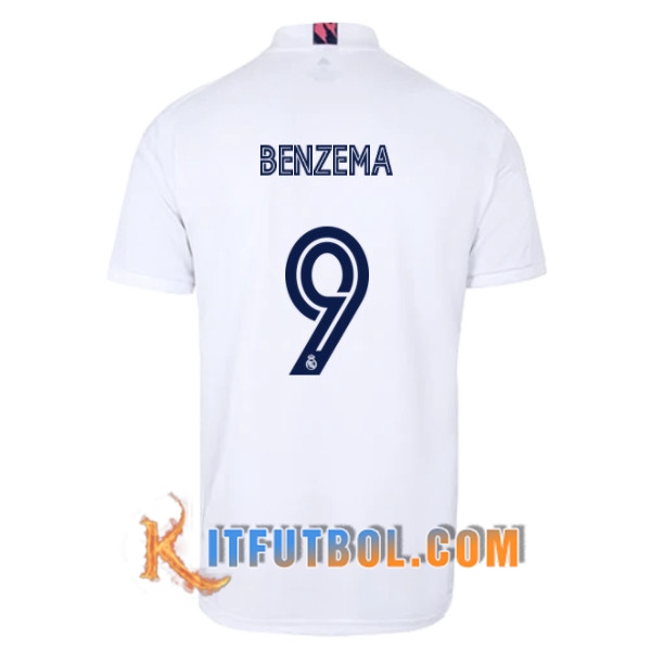Camiseta Futbol Real Madrid (BENZEMA 9) Primera 20/21