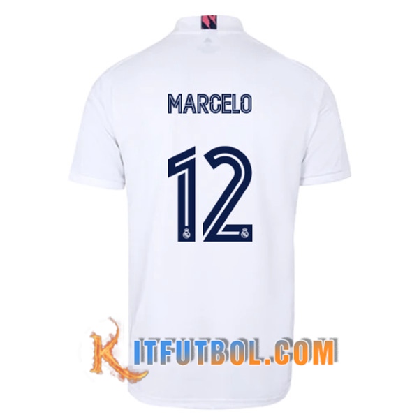 Camiseta Futbol Real Madrid (MARCELO 12) Primera 20/21