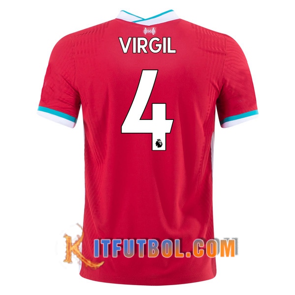 Camiseta Futbol FC Liverpool (VIRGIL 4) Primera 20/21