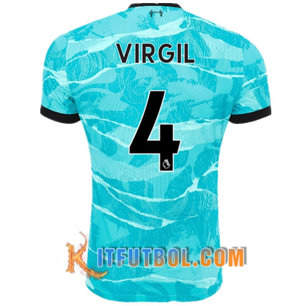 Camiseta Futbol FC Liverpool (VIRGIL 4) Segunda 20/21
