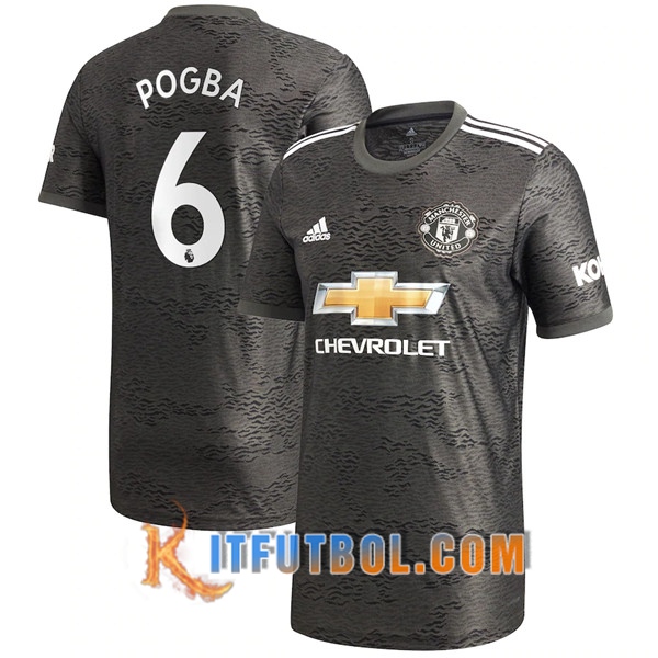 Camiseta Futbol Manchester United (Pogba 6) Segunda 20/21