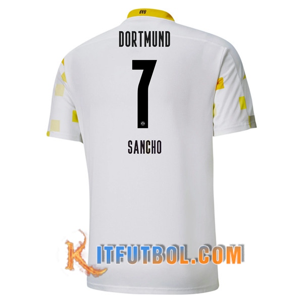 Camiseta Futbol Dortmund BVB (SANCHO 7) Tercera 20/21