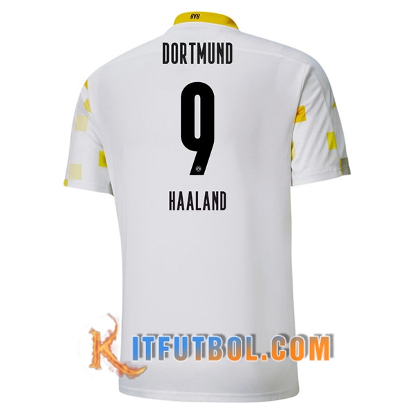 Camiseta Futbol Dortmund BVB (HAALAND 9) Tercera 20/21