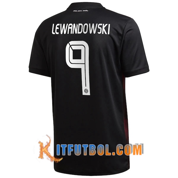 Camiseta Futbol Bayern Munich (Lewandowski 9) Tercera 20/21