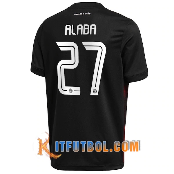 Camiseta Futbol Bayern Munich (Alaba 27) Tercera 20/21