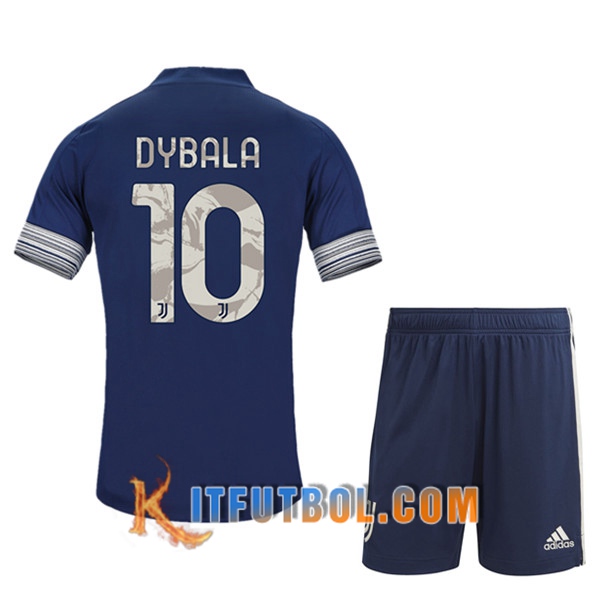 Camisetas Personalizadas Futbol Juventus (DYBALA 10) Ninos Segunda 20/21