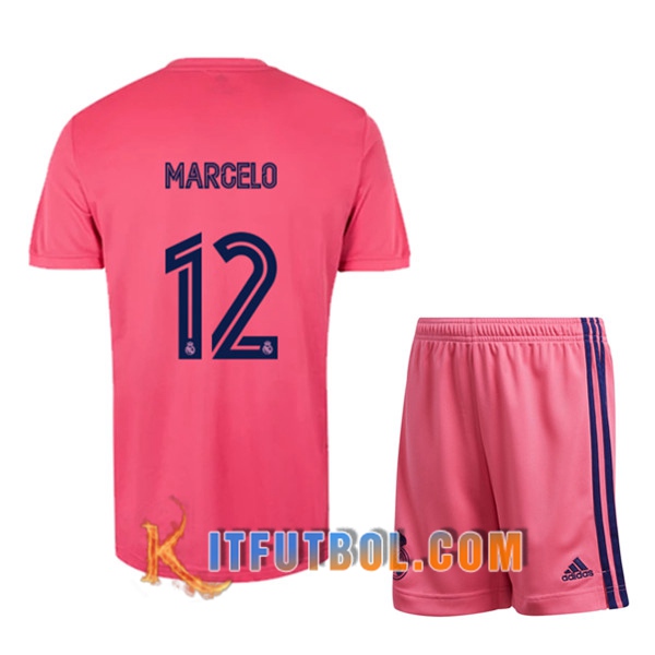 Camisetas Personalizadas Futbol Real Madrid (MARCELO 12) Ninos Segunda 20/21