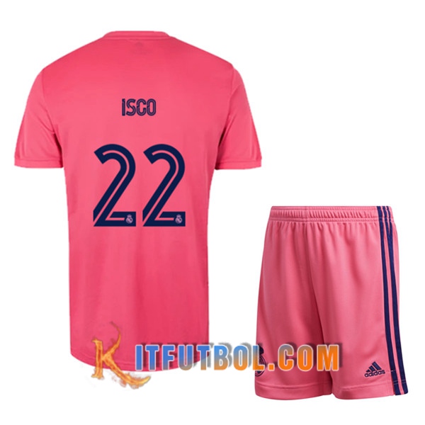 Camisetas Personalizadas Futbol Real Madrid (ISCO 22) Ninos Segunda 20/21