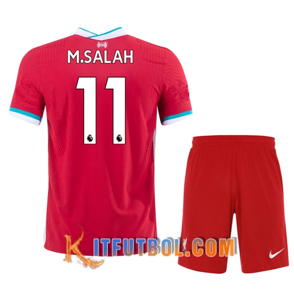 Camisetas Personalizadas Futbol FC Liverpool (M.SALAH 11) Ninos Primera 20/21