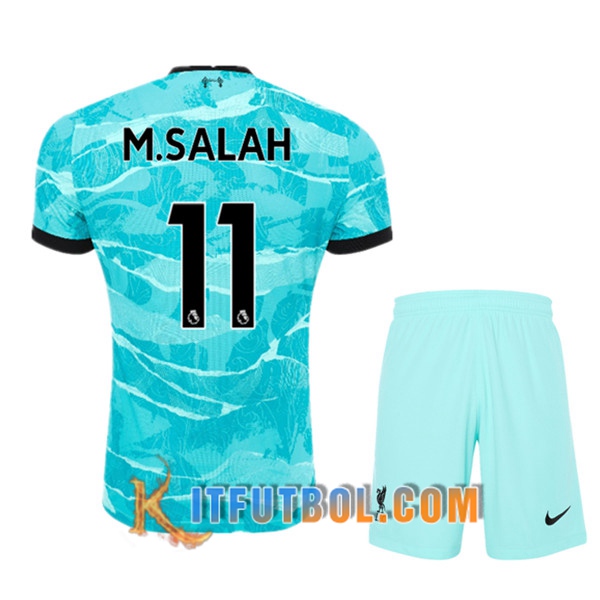 Camisetas Personalizadas Futbol FC Liverpool (M.SALAH 11) Ninos Segunda 20/21