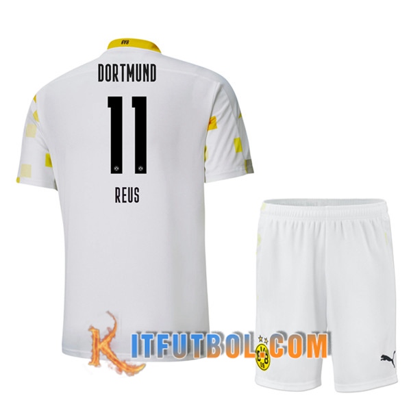 Camisetas Personalizadas Futbol Dortmund BVB (REUS 11) Ninos Tercera 20/21