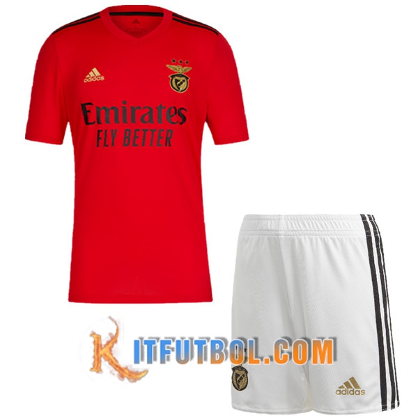 Nueva Camisetas Personalizadas Futbol S.L. Benfica Niño Primera 20/21