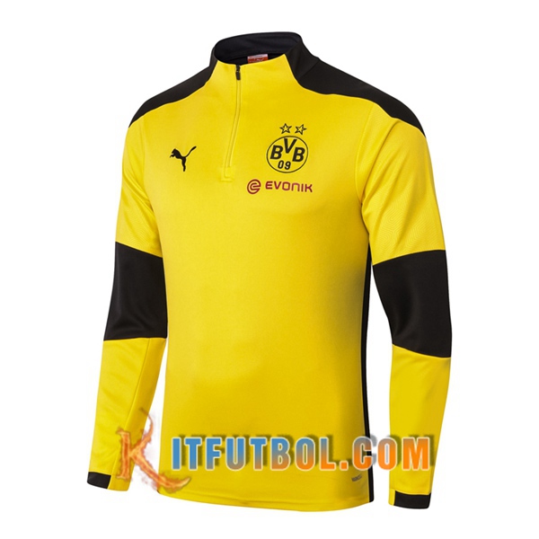 Nueva Entrenamiento Sudadera Dortmund BVB Amarillo 20/21