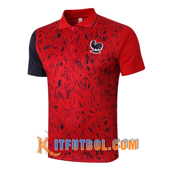 Nueva Polo Futbol Francia Roja 20/21