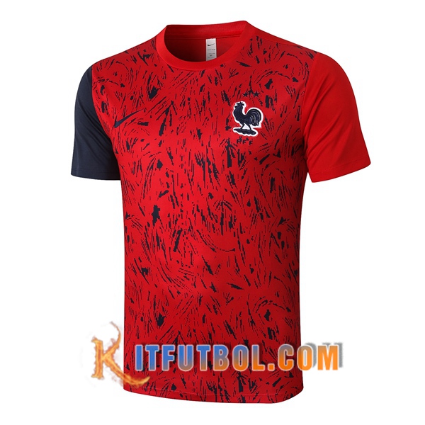 Camisetas de entrenamiento Francia Roja 20/21