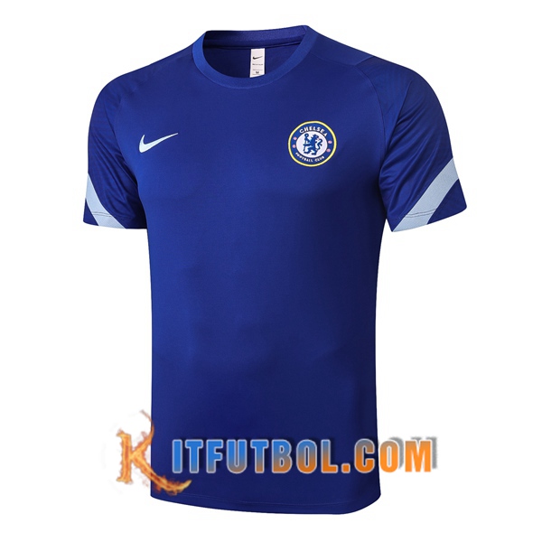 Camisetas de entrenamiento FC Chelsea Azul 20/21