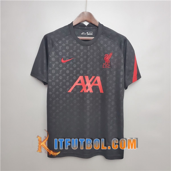 Camisetas de entrenamiento FC Liverpool Negro 20/21