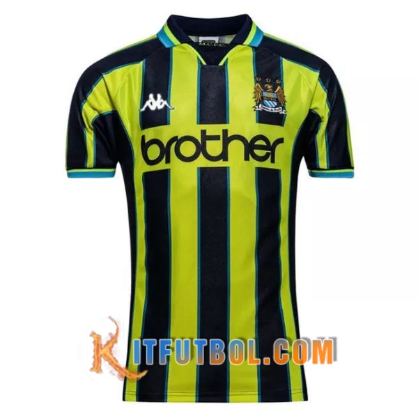 Camiseta Futbol Manchester City Retro Primera 1998/1999