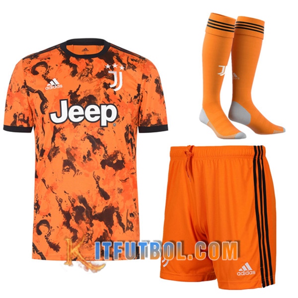 Traje Camisetas Futbol Juventus Tercera (Cortos+Calcetines) 20/21