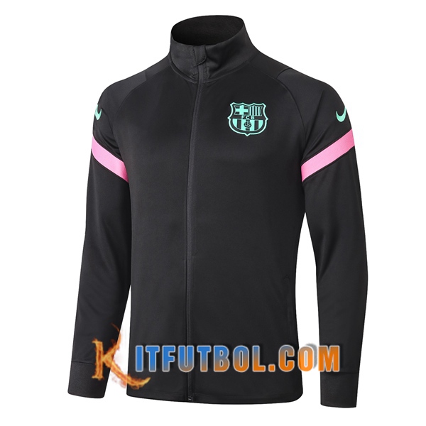 Nueva Chaqueta Futbol FC Barcelona Negro 20/21