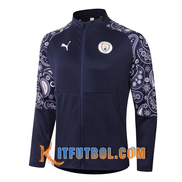 Nueva Chaqueta Futbol Manchester City Azul 20/21