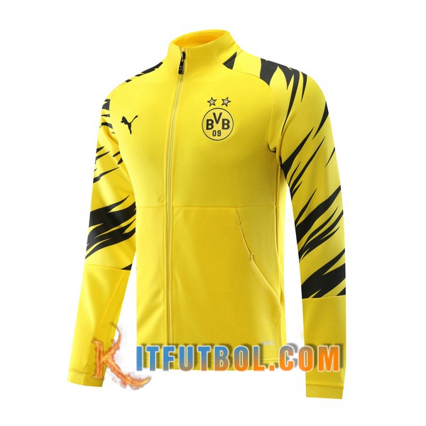 Nueva Chaqueta Futbol Dortmund BVB Amarillo 20/21