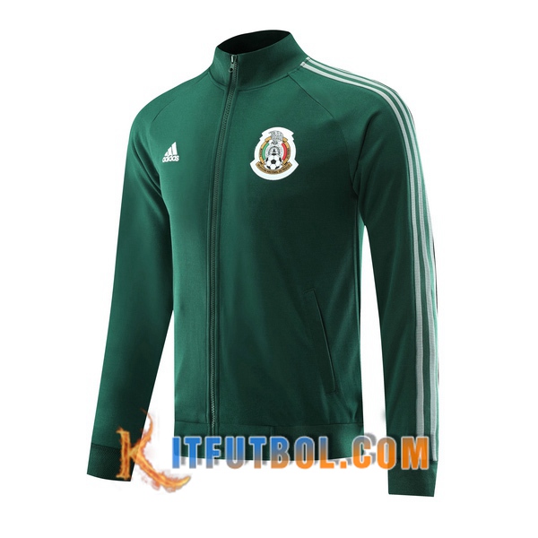 Nueva Chaqueta Futbol Mexico Verde 20/21