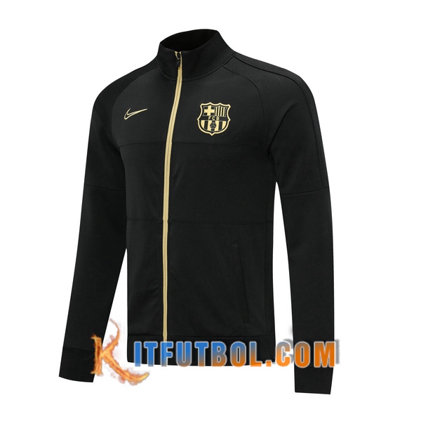 Nueva Chaqueta Futbol FC Barcelona Negro 20/21