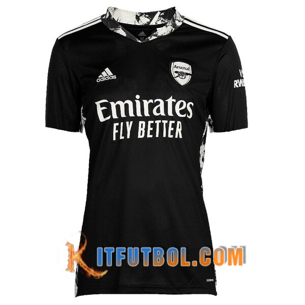 Camisetas Futbol Arsenal Portero Negro 20/21