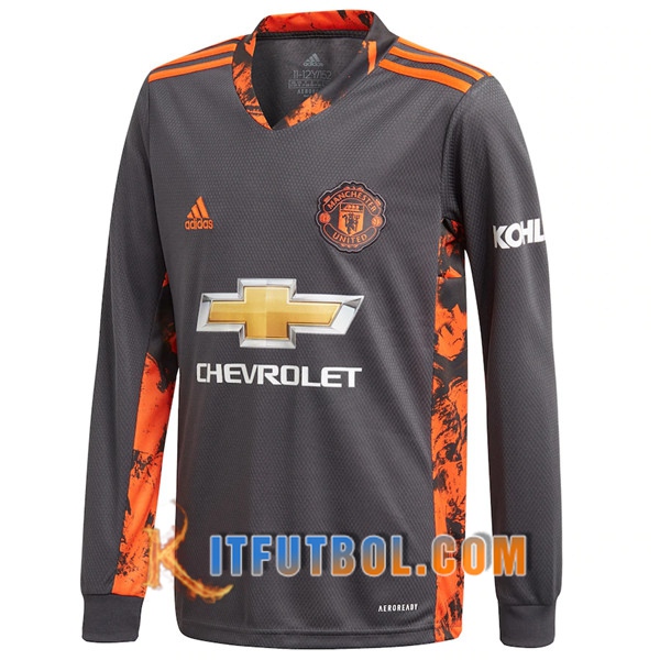 Camisetas Futbol Manchester United Portero Manche longue 20/21