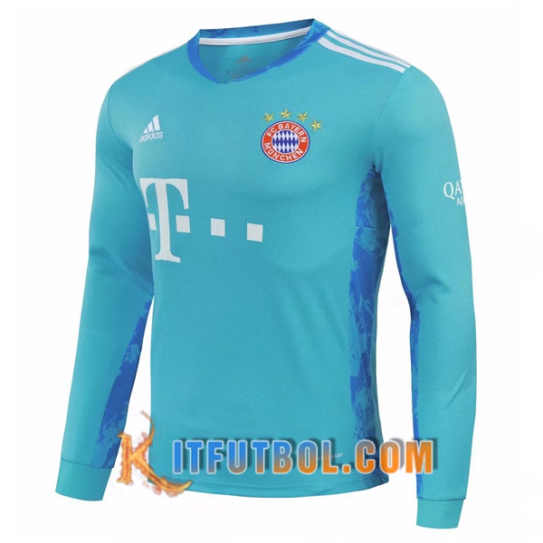 Camisetas Futbol Bayern Munich Portero Manche longue 20/21
