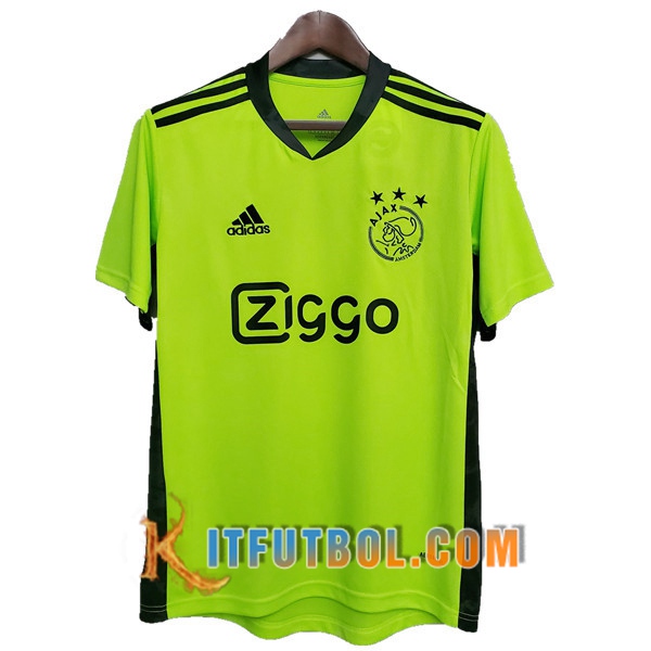 Camisetas Futbol AFC Ajax Portero Verde 20/21