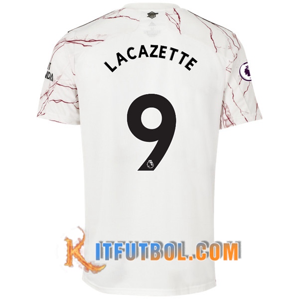 Camisetas Futbol Arsenal (Lacazette 9) Segunda 20/21