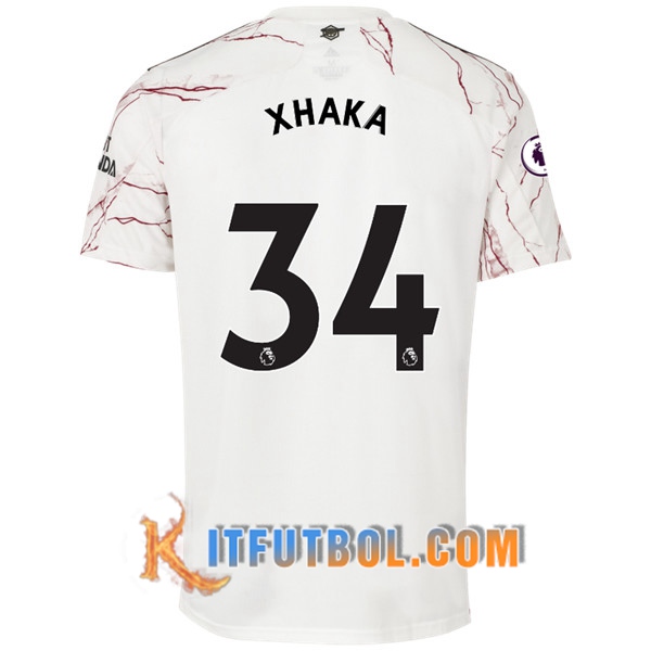 Camisetas Futbol Arsenal (Granit Xhaka 34) Segunda 20/21