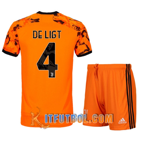Camisetas Futbol Juventus (DE LIGT 4) Ninos Tercera 20/21