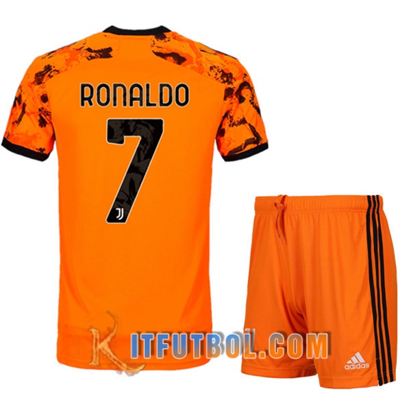 Camisetas Futbol Juventus (RONALDO 7) Ninos Tercera 20/21