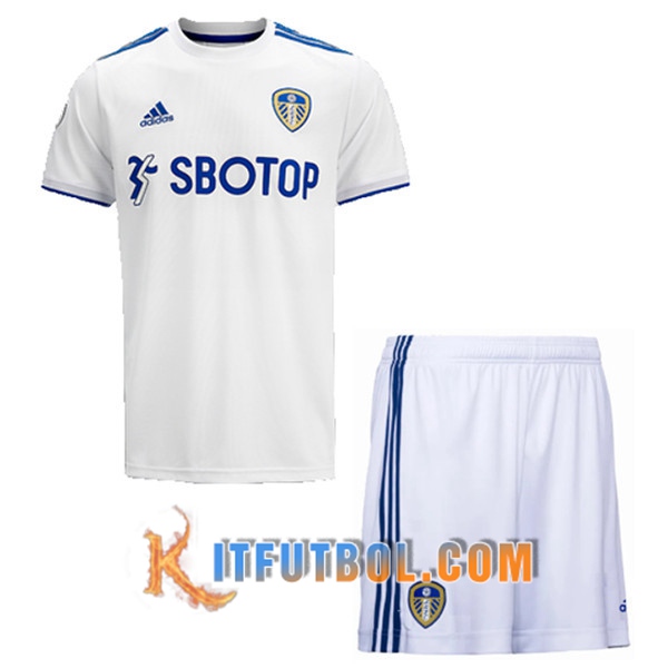 Camisetas Futbol Leeds Utd Ninos Primera 20/21