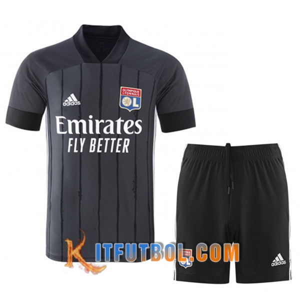 Camisetas Futbol Lyon OL Ninos Segunda 20/21