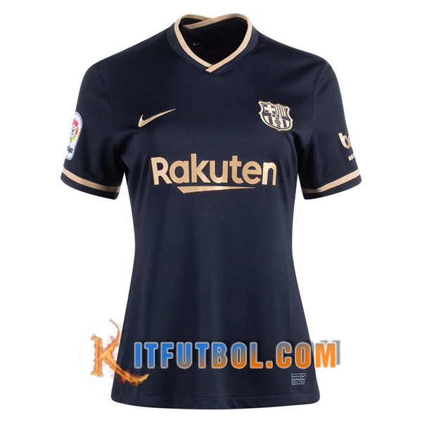 Camisetas Personalizadas Futbol FC Barcelona Mujer Segunda 20/21