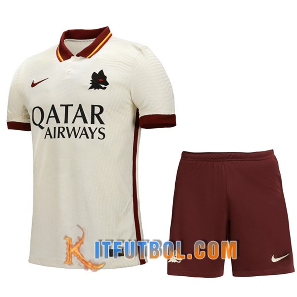 Traje Camisetas Futbol AS Roma Segunda + Cortos 20/21