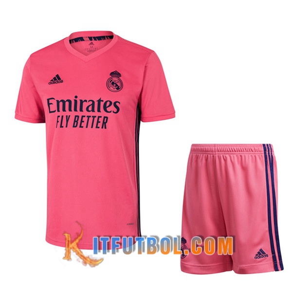 Traje Camisetas Futbol Real Madrid Segunda + Cortos 20/21