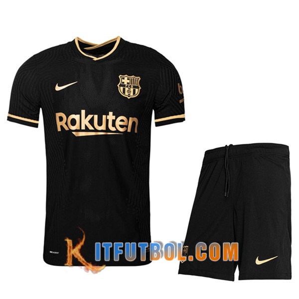 Traje Camisetas Futbol FC Barcelona Segunda + Cortos 20/21