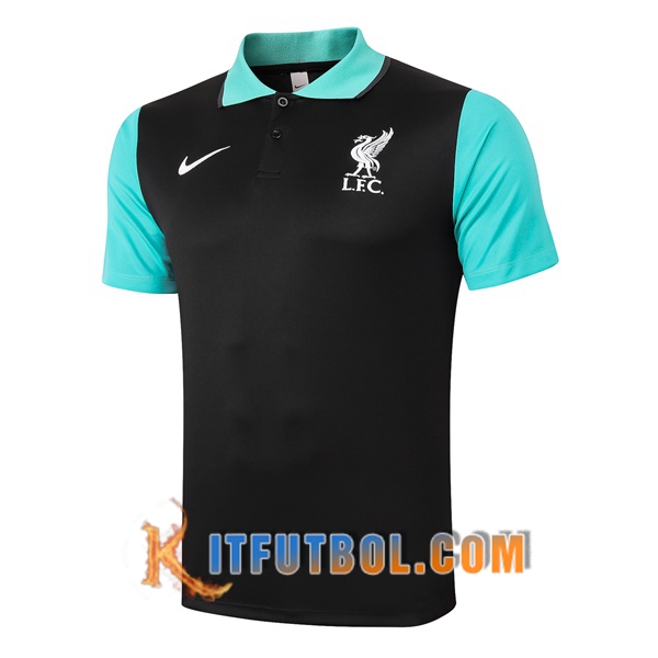 Nueva Polo Futbol FC Liverpool Negro 20/21