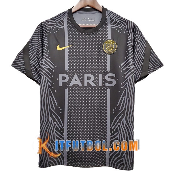 Camisetas de entrenamiento Paris PSG Negro 20/21