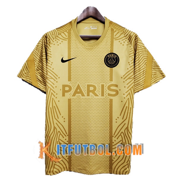 Camisetas de entrenamiento Paris PSG Amarillo 20/21
