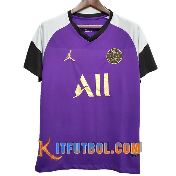 Camisetas de entrenamiento Paris PSG Purpura 20/21