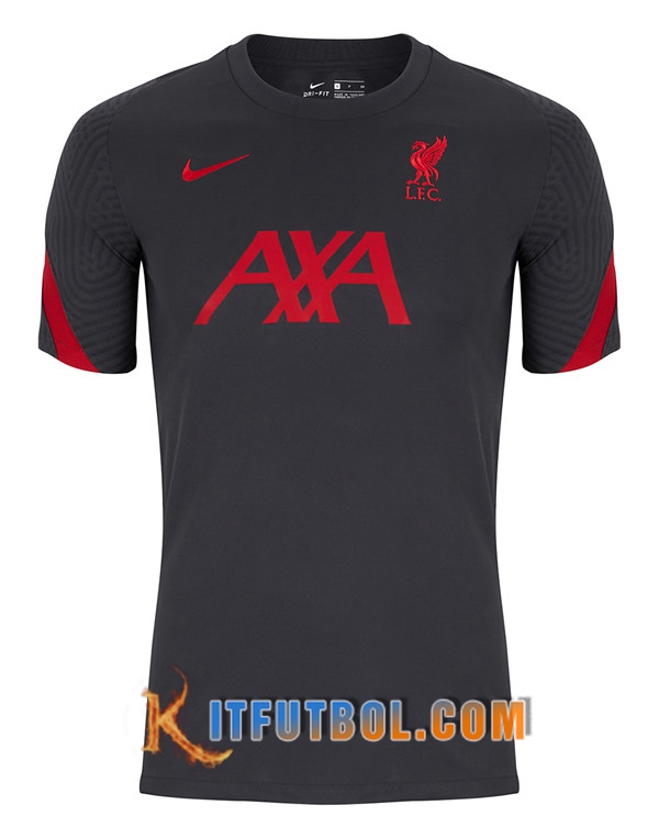 Camisetas de entrenamiento FC Liverpool Negro 20/21