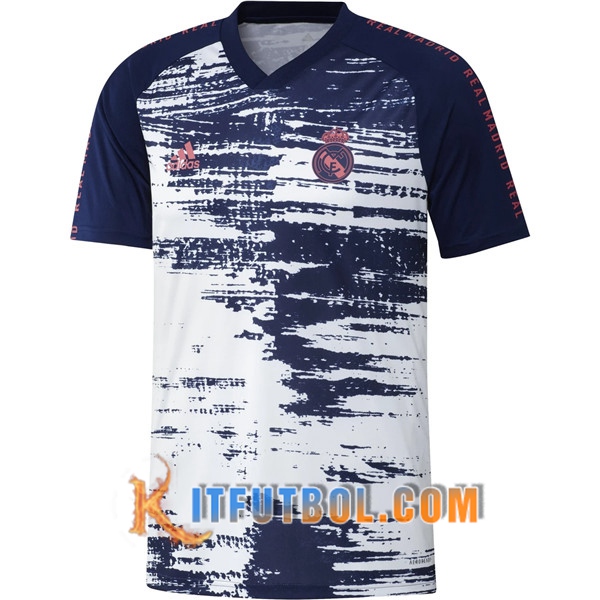 Camisetas de entrenamiento Real Madrid Blanco 20/21