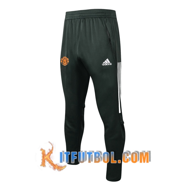 Nueva Pantalones Futbol Manchester United Verde 20/21