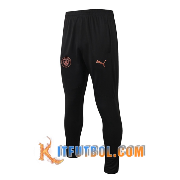 Nueva Pantalones Futbol Manchester City Negro 20/21